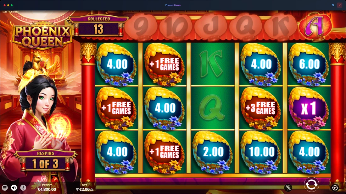  Phoenix Queen Free Spins